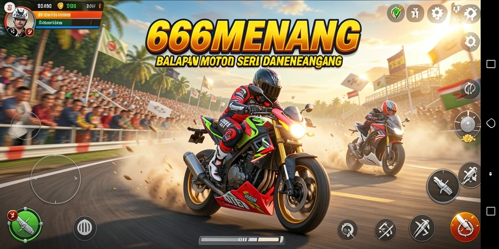 Tampilan gameplay yang mendebarkan dalam 666MENANG.