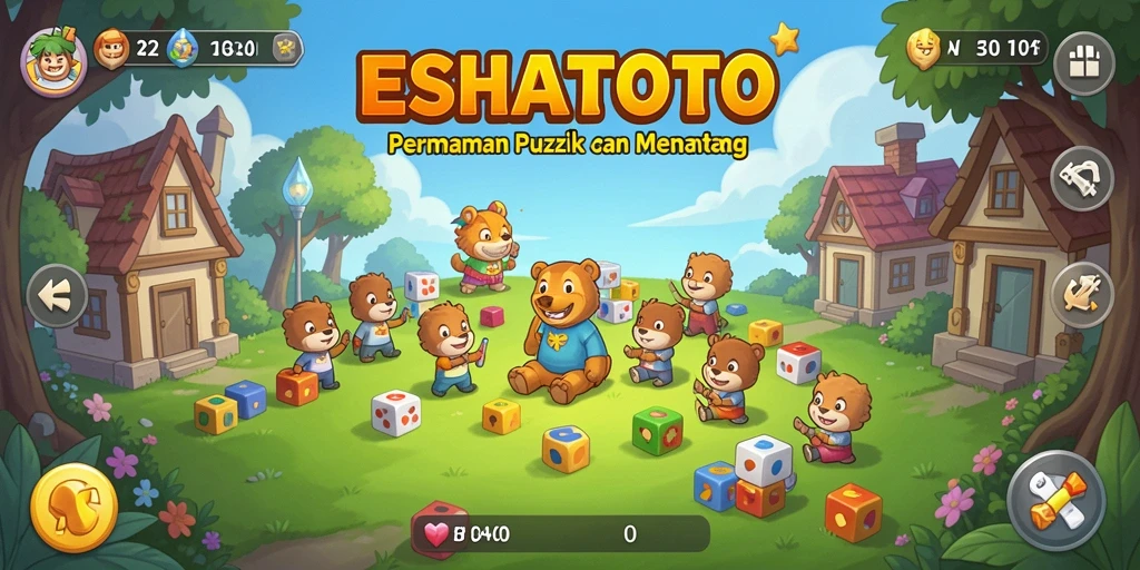 Tampilan gameplay seru dan menarik dari ESHATOTO.