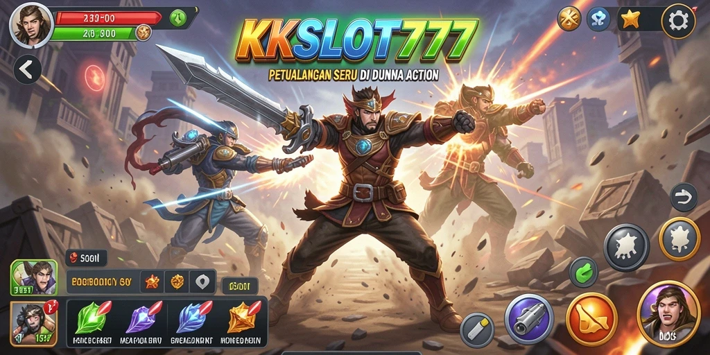 Tampilan seru dari KKSLOT777 yang penuh aksi.
