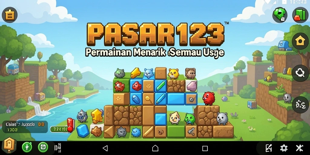 Tampilan menarik dari gameplay PASAR123 yang menggugah semangat bermain.