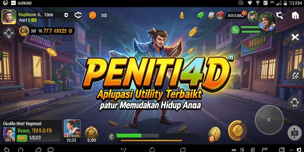 Tampilan antarmuka PENITI4D yang intuitif dan mudah dipahami.