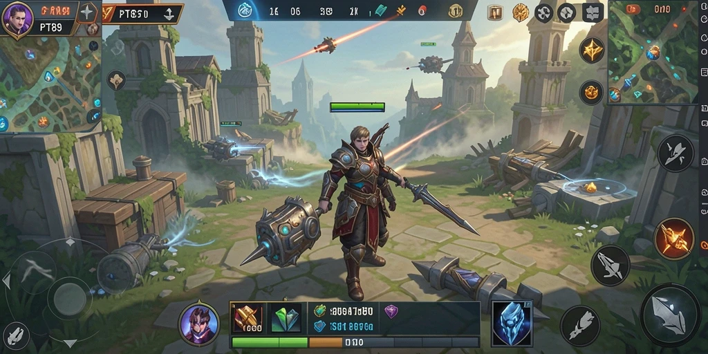 Tampilan dinamis dari gameplay Strategi PT89 yang menantang.