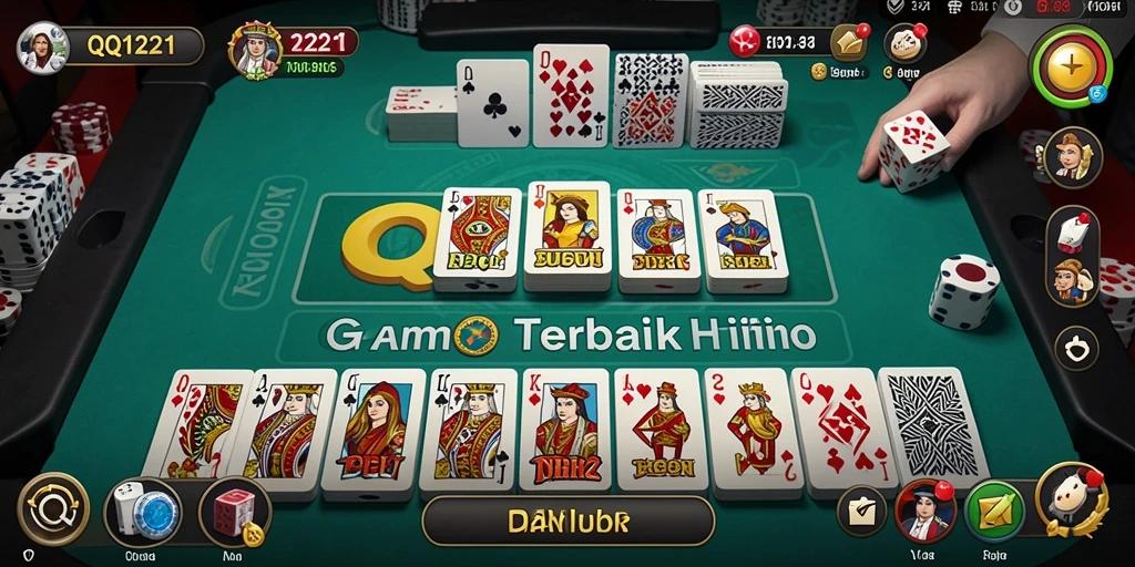 Gameplay seru dan menantang di QQ1221 dengan berbagai mode permainan Domino.