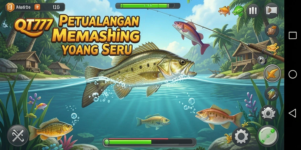 Tangkapan ikan terbaik dalam gameplay QT777 yang menantang.