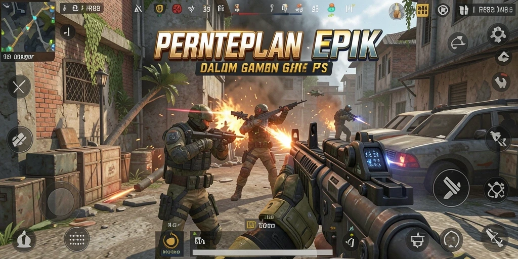 Screenshot utama dari gameplay yang mendebarkan dalam RR89.